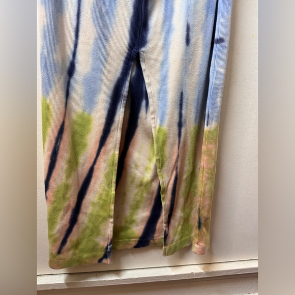 NWT Young Fabulous And Broke YFB Ribbed High Neckline Tie Dye Fitted Dress Small - Picture 9 of 12